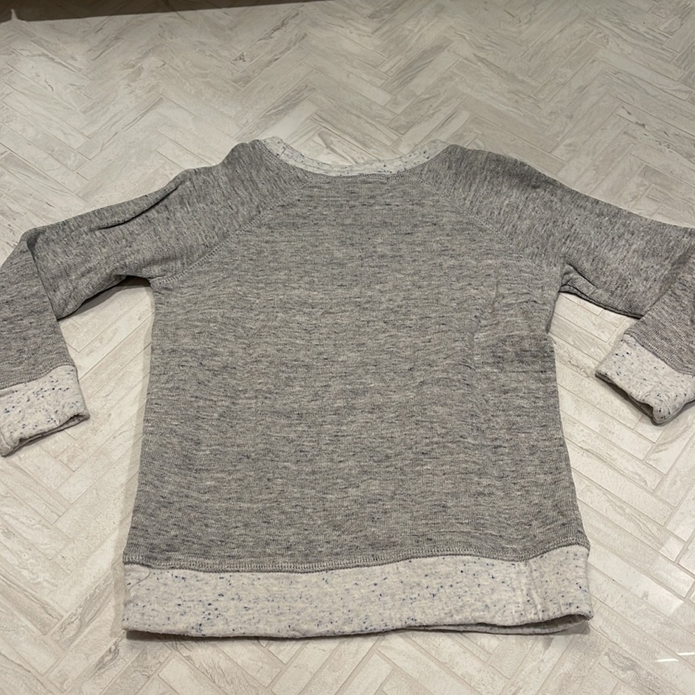 Bonpoint star gray marked sweatshirt, size 4 - Picture 7 of 7